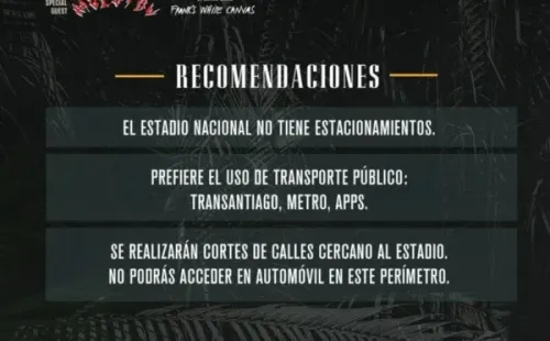 Lo que NO puedes olvidar para ir a Guns N’ Roses en Chile.(Foto: The Fan Lab)