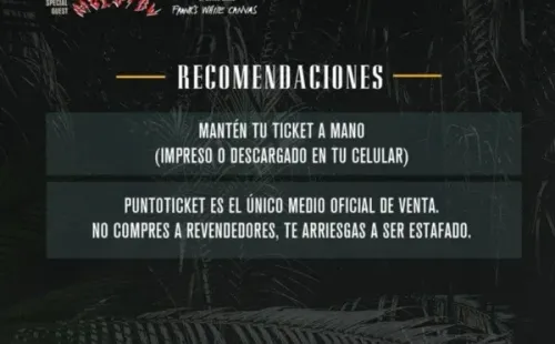 Lo que NO puedes olvidar para ir a Guns N’ Roses en Chile.(Foto: The Fan Lab)