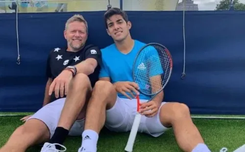 Andrés Schneiter y Cristian Garin