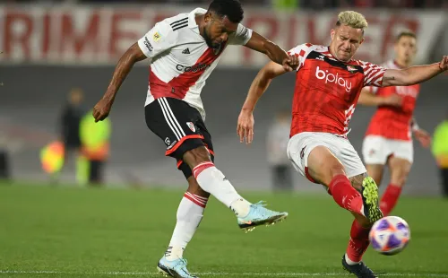 Borja anotó dos goles en el Monumental. Foto: River Plate.