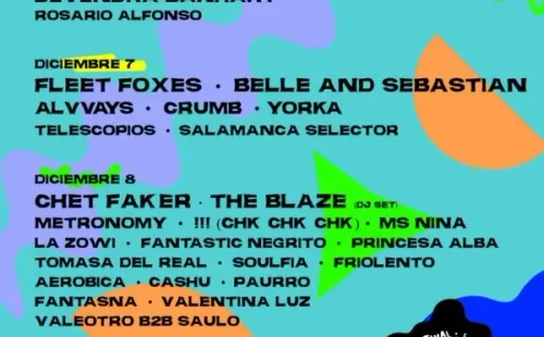 Este es line up completo de Fauna Primavera 2022.(Foto: Fauna Primavera)
