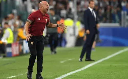 Tras salir de la selección chilena, en 2016 Jorge Sampaoli llegó al Sevilla. Sin embargo, la opción de dirigir a la selección argentina en el Mundial de Rusia 2018 motivó su salida. Ahora regresa al club. | Foto: Getty