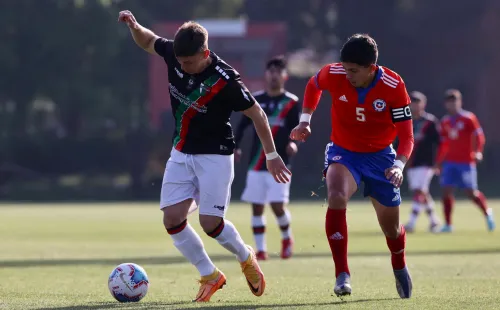 Chile perdió contra Colo Colo y ahora empata con Palestino.