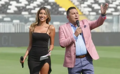 Herman Chanampa y Vanessa Borghi condujeron la Noche Alba 2020. (Agencia Uno).