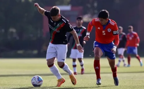 Palestino de Roberto Bishara chocó con La Roja Sub 17 de Hernán Caputto. | Foto: @Palestino