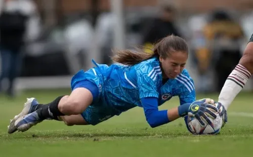 Antonia Canales se estrenó con la Roja Femenina adulta este lunes. (Imago 7)