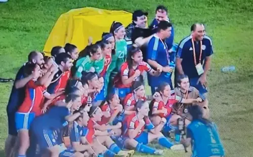 Los festejos de Katy Cubillos por redes sociales. (Captura)