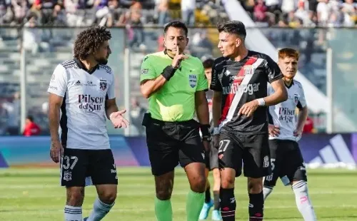 Julio Bascuñán arbitró a Colo Colo y Curicó Unido