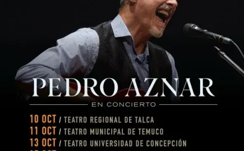 Pedro Aznar en Chile | Revisa AQUÍ todo sobre la gira.(Foto: Instagram)