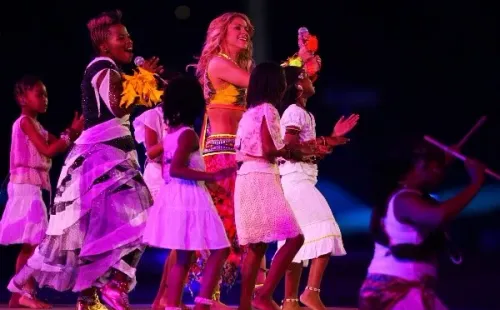 Shakira en Sudáfrica 2010 (Getty)