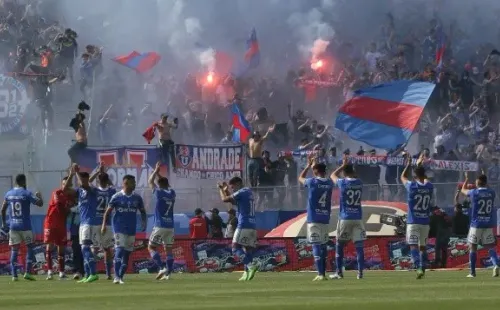 La U jugó un partido en el año en el Nacional.