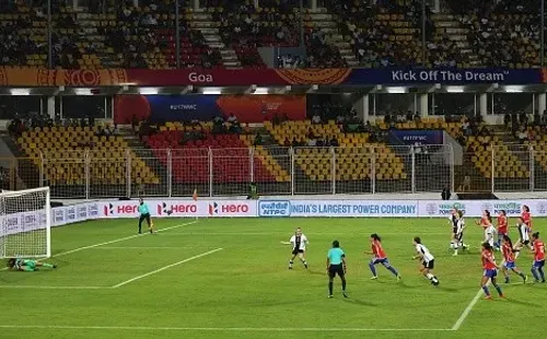 El penal que Mellado adivinó pero no pudo atajar. (FIFA)