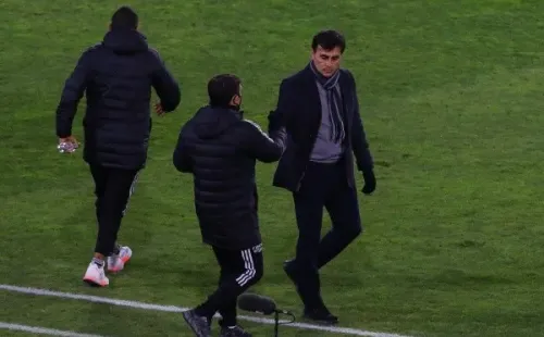 Los ayudantes de Quinteros aseguran que el DT no les ha dicho nada de Independiente (agencia Uno)