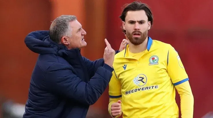 Tony Mowbray sacó la mejor versión de Ben Brereton Díaz en el Blackburn Rovers. Foto: Getty Images