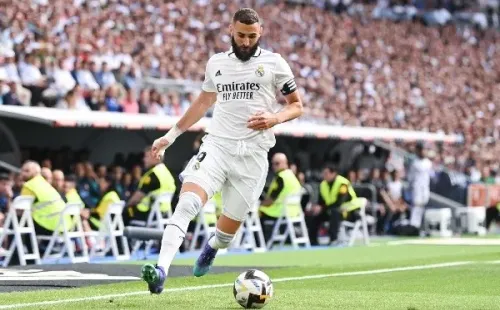 Karim Benzema tuvo el mejor año de su vida con el Real Madrid y se queda con el Balón de Oro. Foto: Getty Images