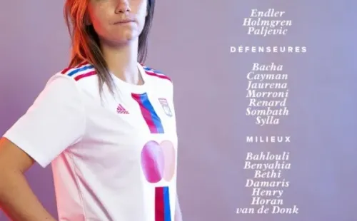 La lista de convocadas del Olympique de Lyon para este encuentro. (OL Féminin)