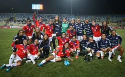 La Roja Femenina jugó en Viña del Mar en febrero pasado. (Comunicaciones ANFP)