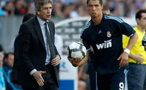 Pellegrini dirigió al Real Madrid en 2009, donde compartió con cracks como Cristiano Ronaldo y el nuevo Balón de Oro: Karim Benzema. | Foto: Getty