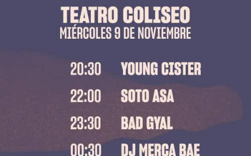 ¿Cuándo y dónde son los sideshows de Primavera Sound? (Foto: Producción)