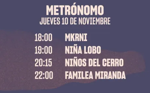 ¿Cuándo y dónde son los sideshows de Primavera Sound? (Foto: Producción)