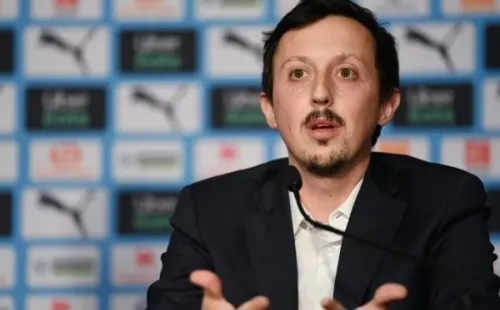 Pablo Longoria, el dirigente español que preside al Olympique de Marsella desde febrero de 2021.