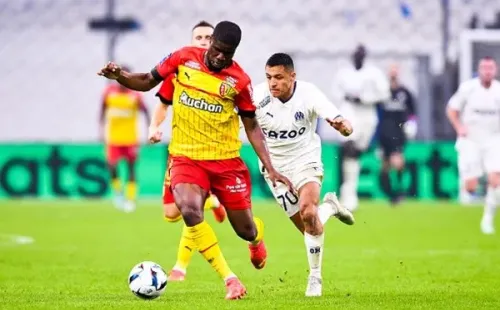 Alexis contra Lens: amarga derrota del Olympique Marsella. (Foto: Getty Images)