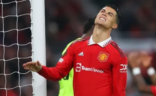 Cristiano Ronaldo no lo pasa bien en el United