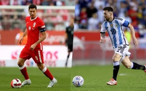 Polonia de Lewandowski y Argentina de Messi se enfrentarán el 30 de noviembre en el Estadio 974 de Doha. | Foto: Getty