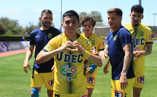 U de Conce celebró en La Pintana. Foto: Campeonato Chileno.