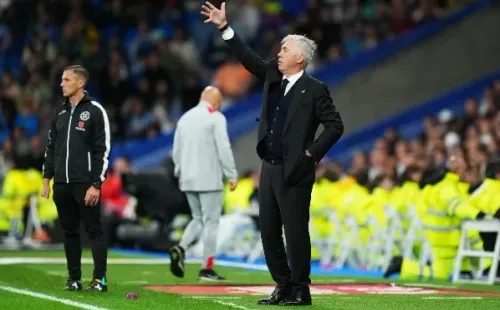 Jorge Sampaoli perdió el duelo ante Carlo Ancelotti en su primer gran desafío en La Liga de España. | Foto: Getty