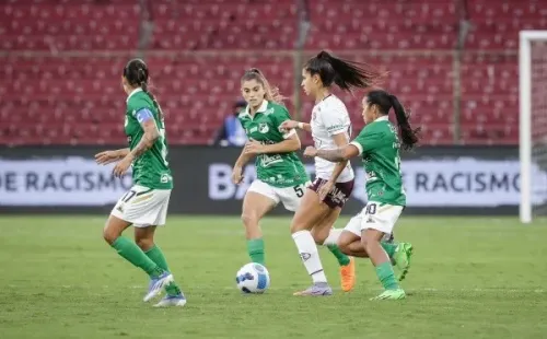 Gisela Pino estuvo en cancha los 90′ en la victoria del Cali sobre Ferroviária. (Conmebol)