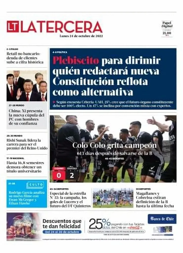 Diario La Tercera