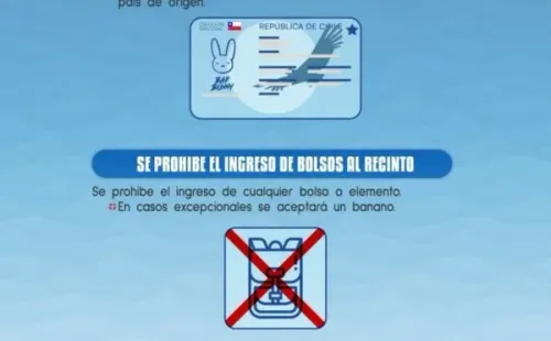 Todo lo que necesitas saber para Bad Bunny en Chile.(Foto: Bizarro)