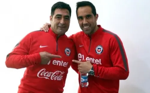 Nelson Tapia y Claudio Bravo