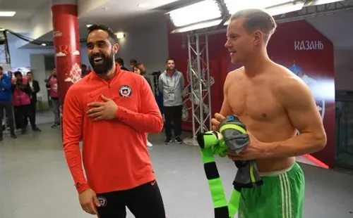 Chile vs. Alemania y encuentro de Bravo con Ter Stegen.