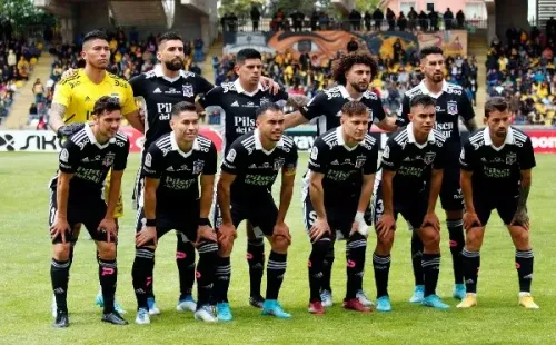 Brayan Cortés y el once titular de Colo Colo que bajó la 33 en Coquimbo.