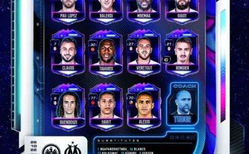 Formación del Marsella.