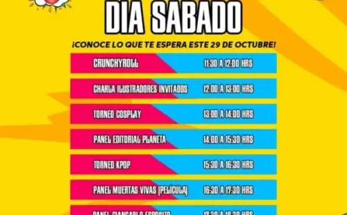 Crunchyroll dirá presente en la Comic Con Chile.(Foto: Comic Con Chile)