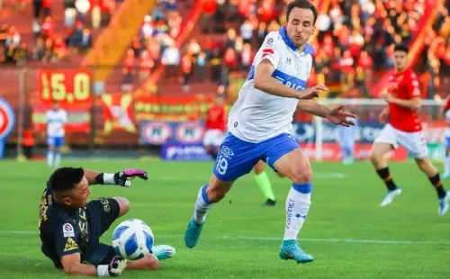 José Pedro Fuenzalida prepara su adiós a la UC para ir a la MLS. Foto: Agencia Uno