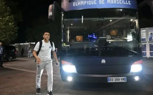 Alexis viajó con Marsella, pero lo cuidaron para el próximo duelo contra Tottenham y no salió de la banca. (Foto: Getty Images)