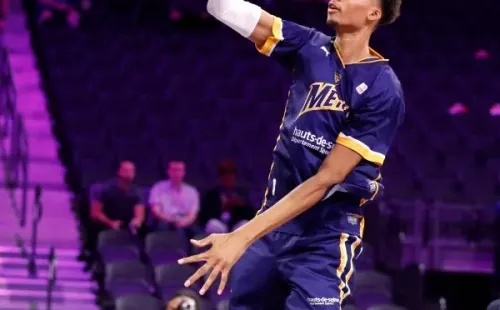 Wembanyama causa furor en la NBA, y todavía falta para que llegue a la liga estadounidense. | Foto: Getty