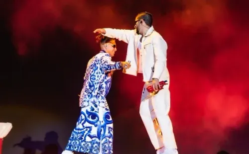 ¡Así se vivió Bad Bunny en Chile! (Foto: @estricolor)