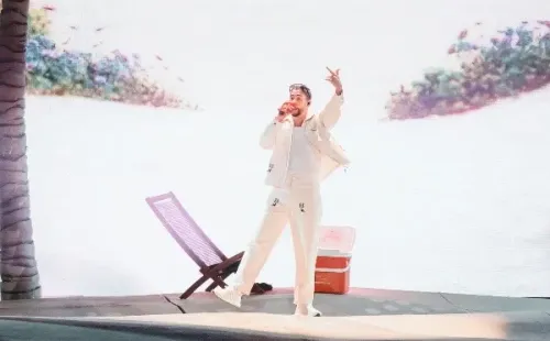 ¡Así se vivió Bad Bunny en Chile! (Foto: Guillermo Salazar)