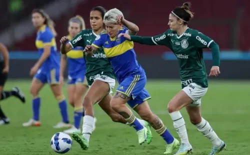 Boca no pudo en la definición ante Palmeiras.