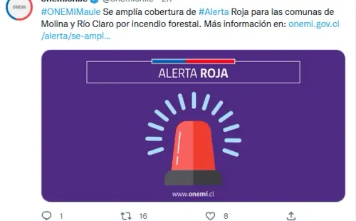 Twitter: Onemi