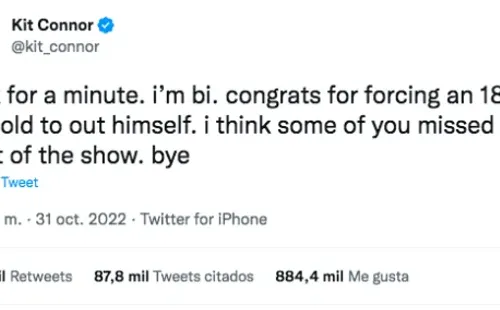 Actor de Heartstopper fue obligado a revelar su orientación sexual.(Foto: Twitter)