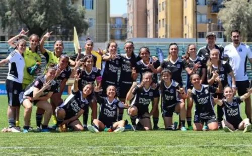 Las albas derrotaron por 5-0 a la UC en el partido pendiente. (Colo Colo)