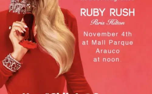 ¡Paris Hilton ya está en Chile! (Foto: Instagram)