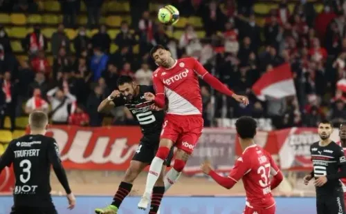 Maripán se lució con el Mónaco en Europa League. | Foto: Getty