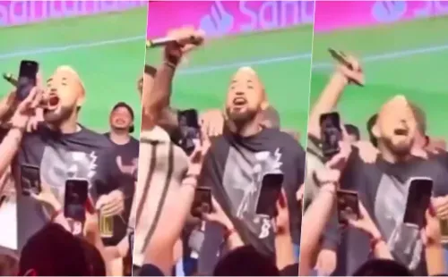 Arturo Vidal sorprendió a todos desafiando al Real Madrid para el Mundial de Clubes. Foto: Twitter
